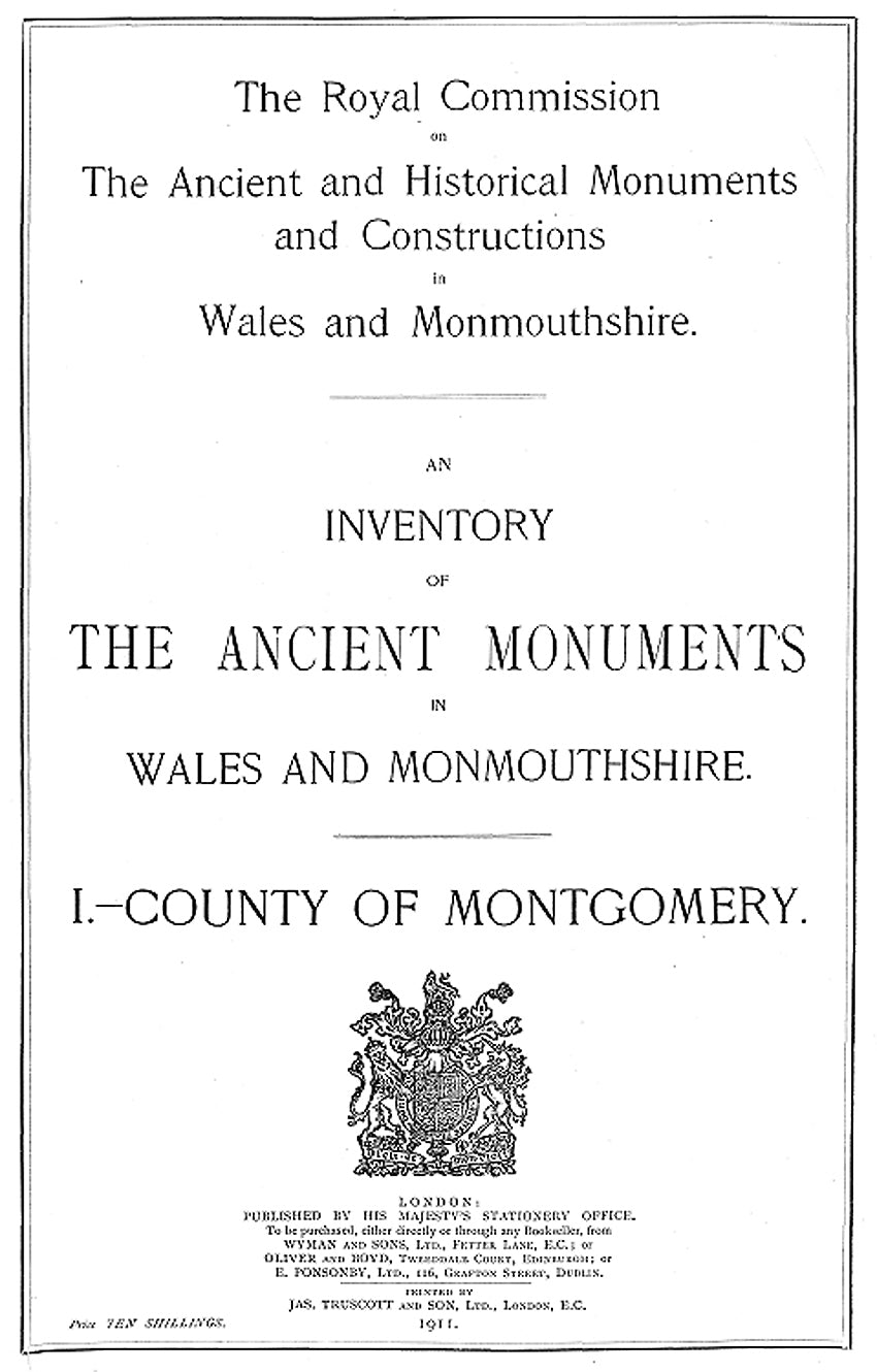 Montgomeryshire: An Inventory of the Ancient Monuments in the County (eBook)
